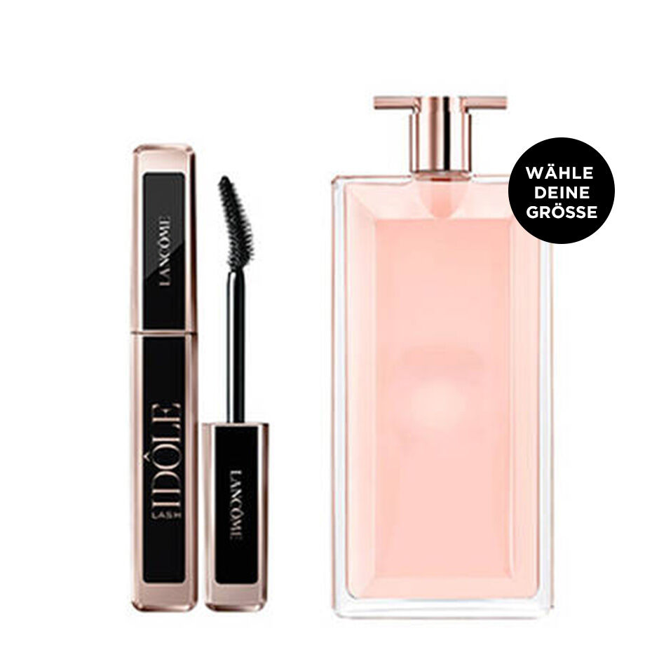 Idole Eau de Parfum & Lash Idole Mascara packshots