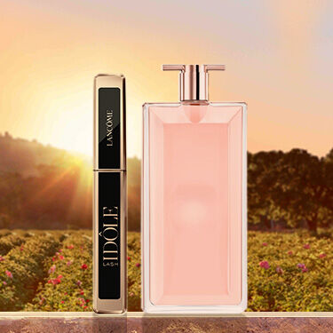 Idole Eau de Parfum & Lash Idole Mascara Verpackungen