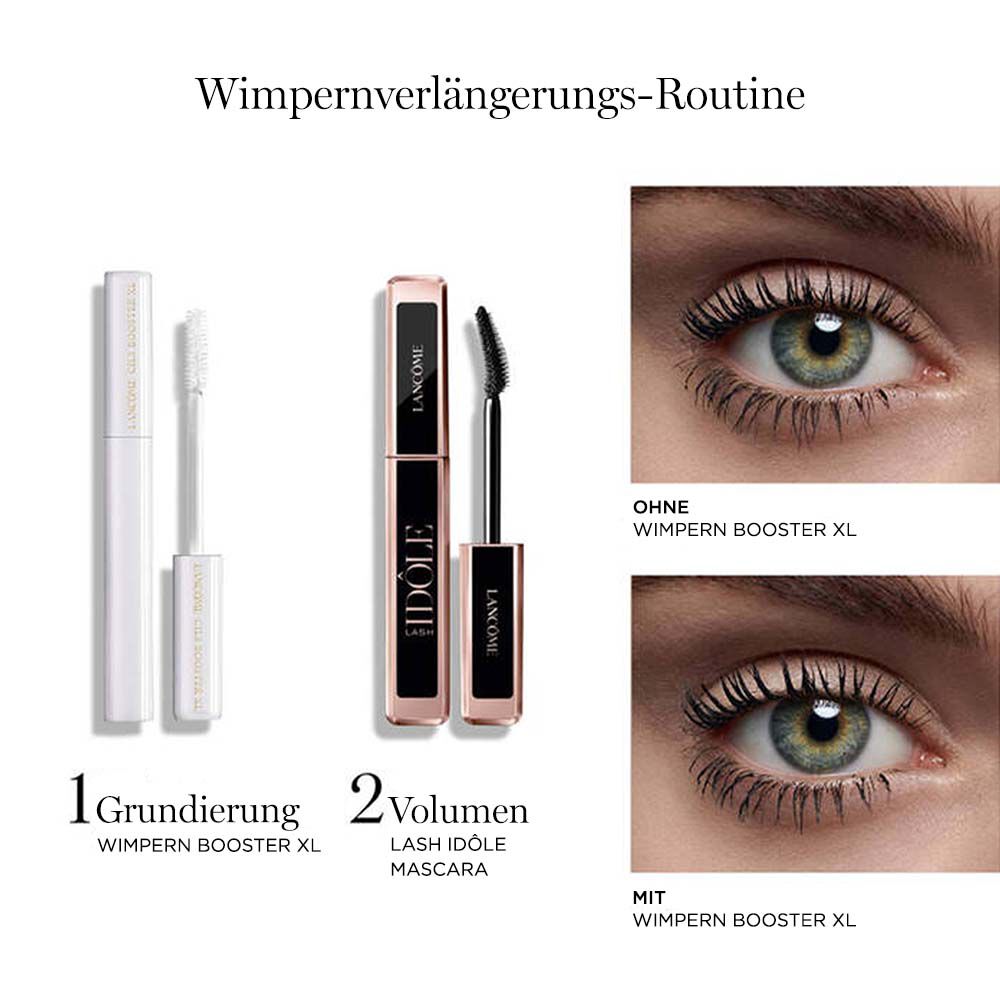 Wimpernroutine: Cils Booster und Lash Idole Mascara