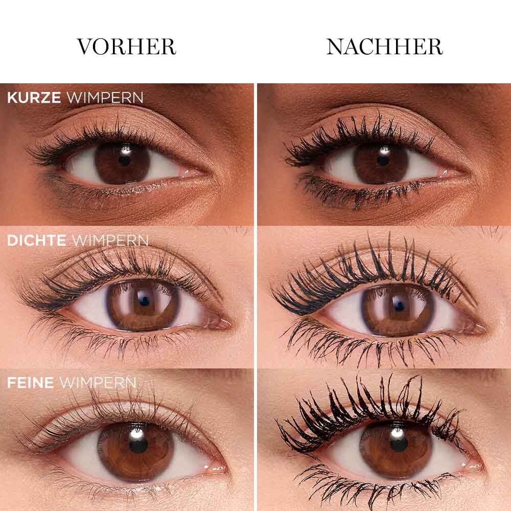 Geeignet fur alle Wimperntypen, siehe Vorher-Nachher-Bild