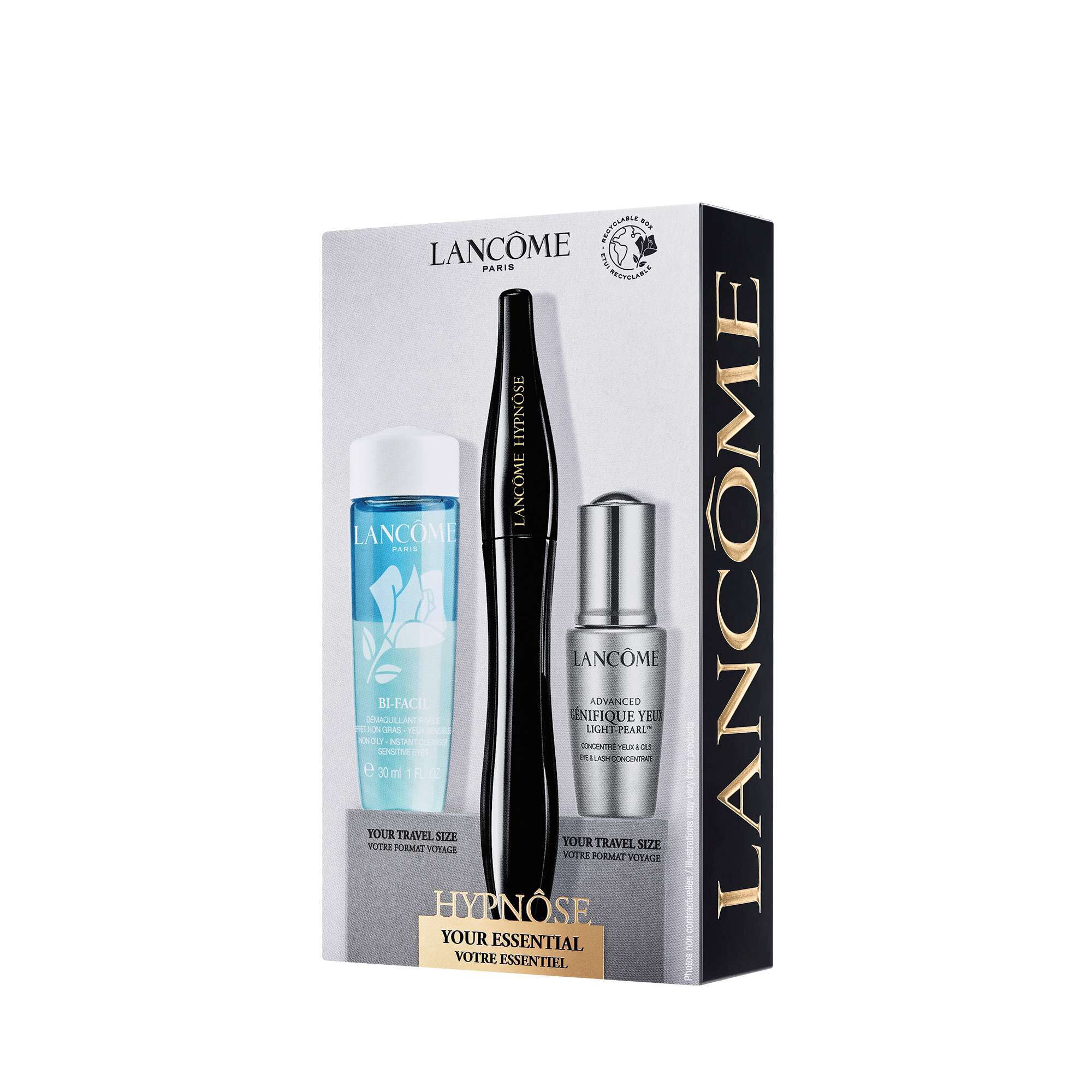 HYPNOSE MASCARA-SET MIT GENIFIQUE LIGHT PEARL & BI-FACIL