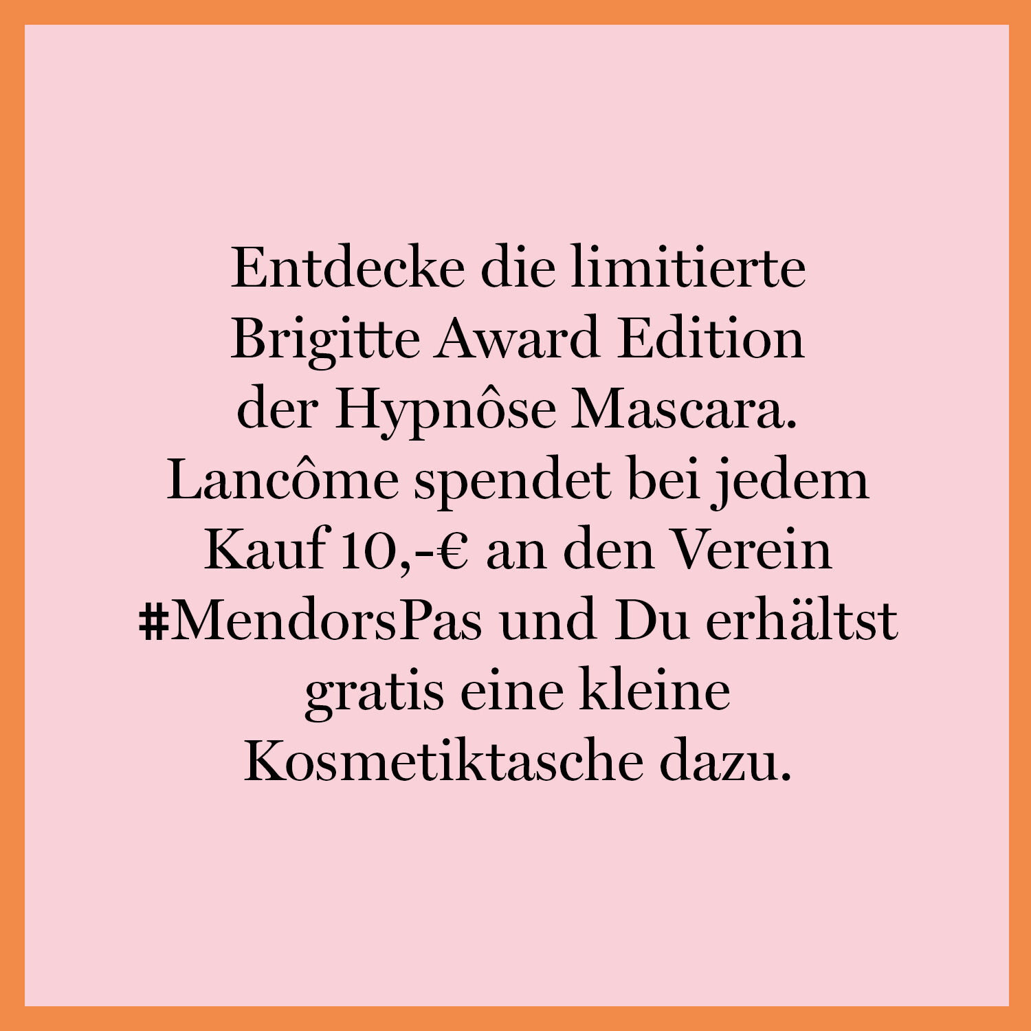 Hypnose Mascara Brigitte Award Edition