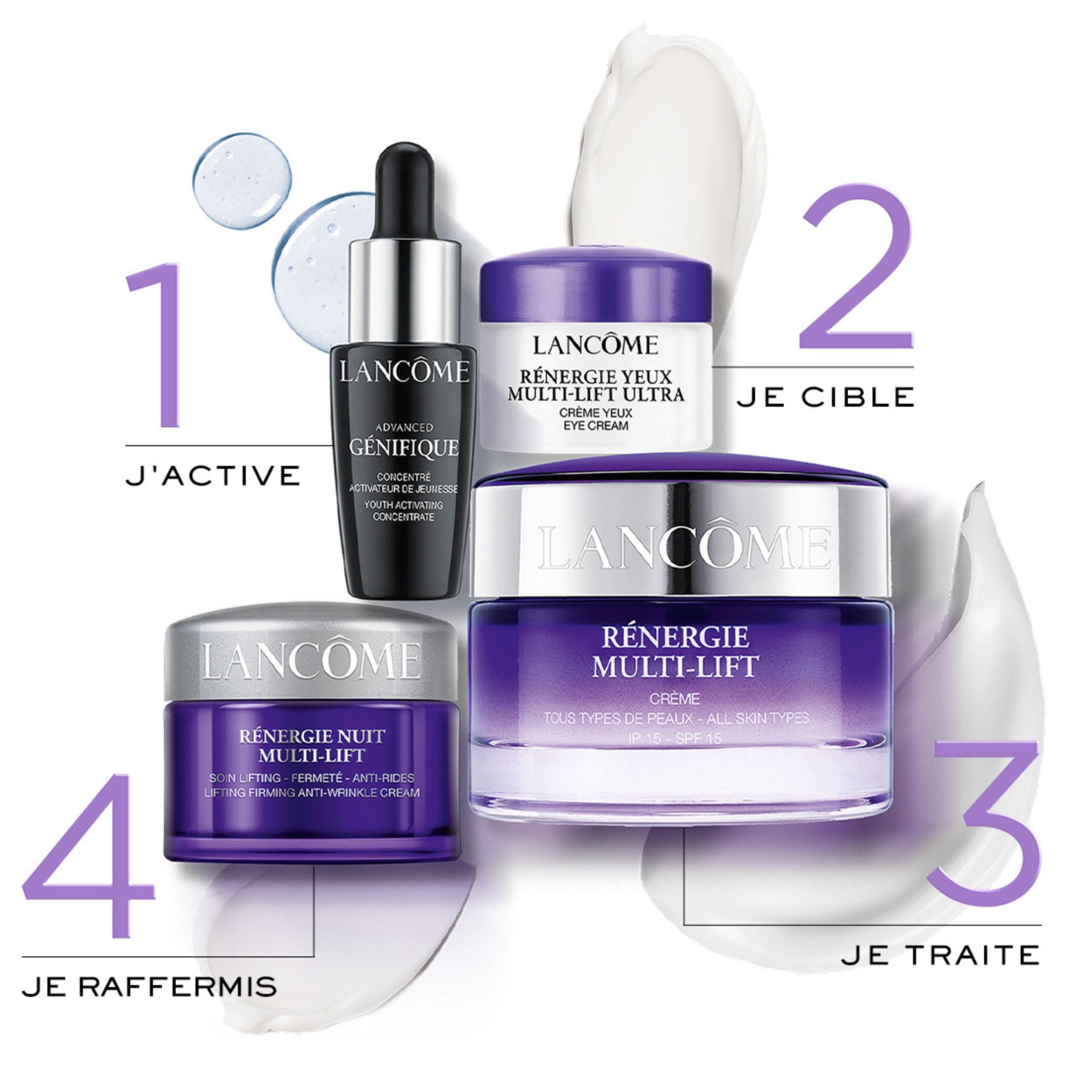 RENERGIE MULTI-LIFT CREAM 50ML ROUTINE SET