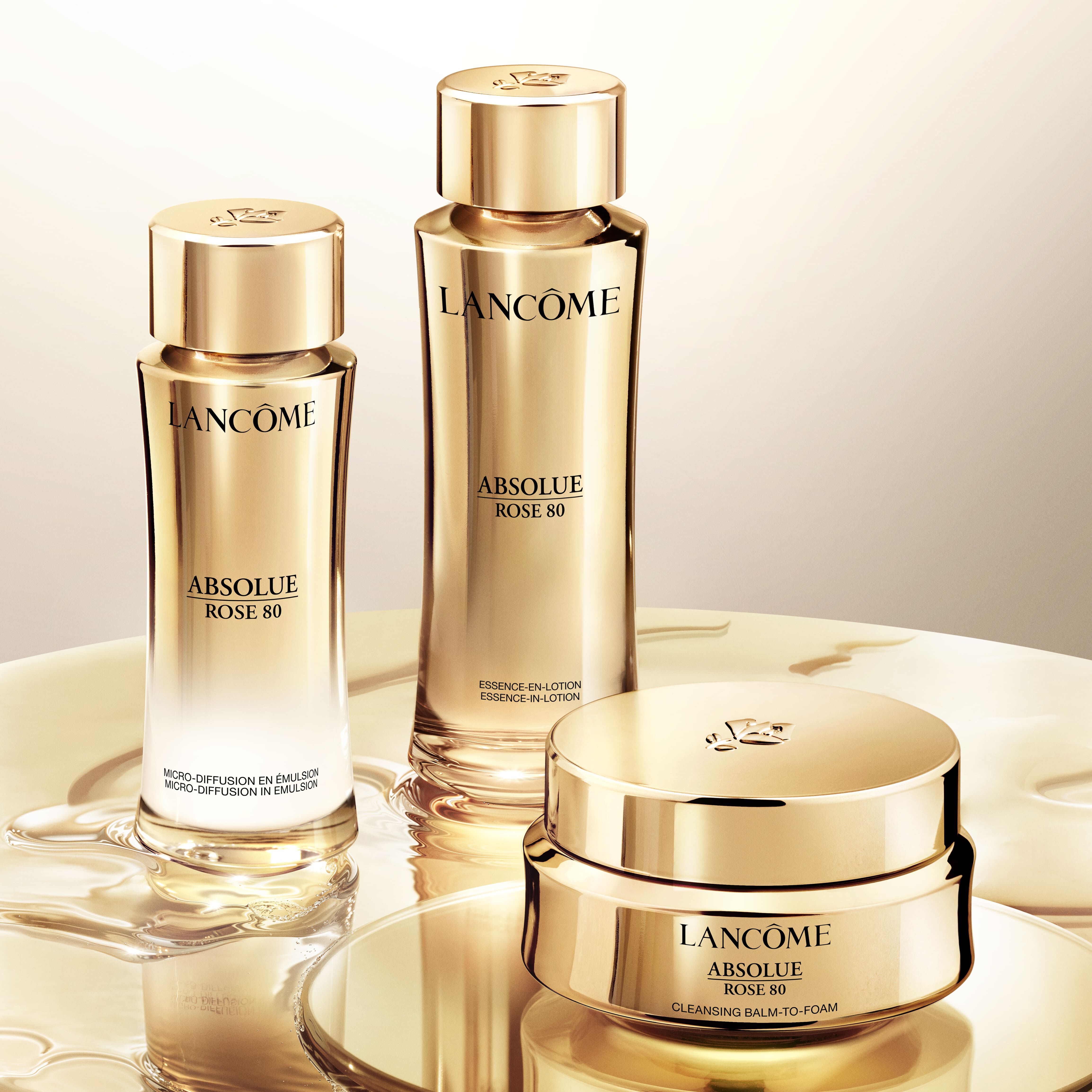 ABSOLUE ROSE 80 CLEANSING BALM-TO-FOAM