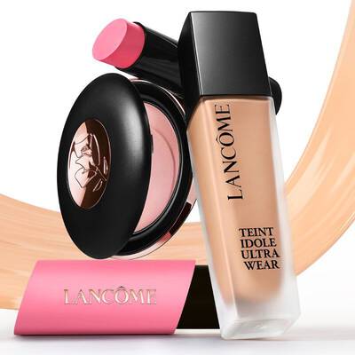 Beauty-Visual, das das Teint Idole-Franchise zeigt