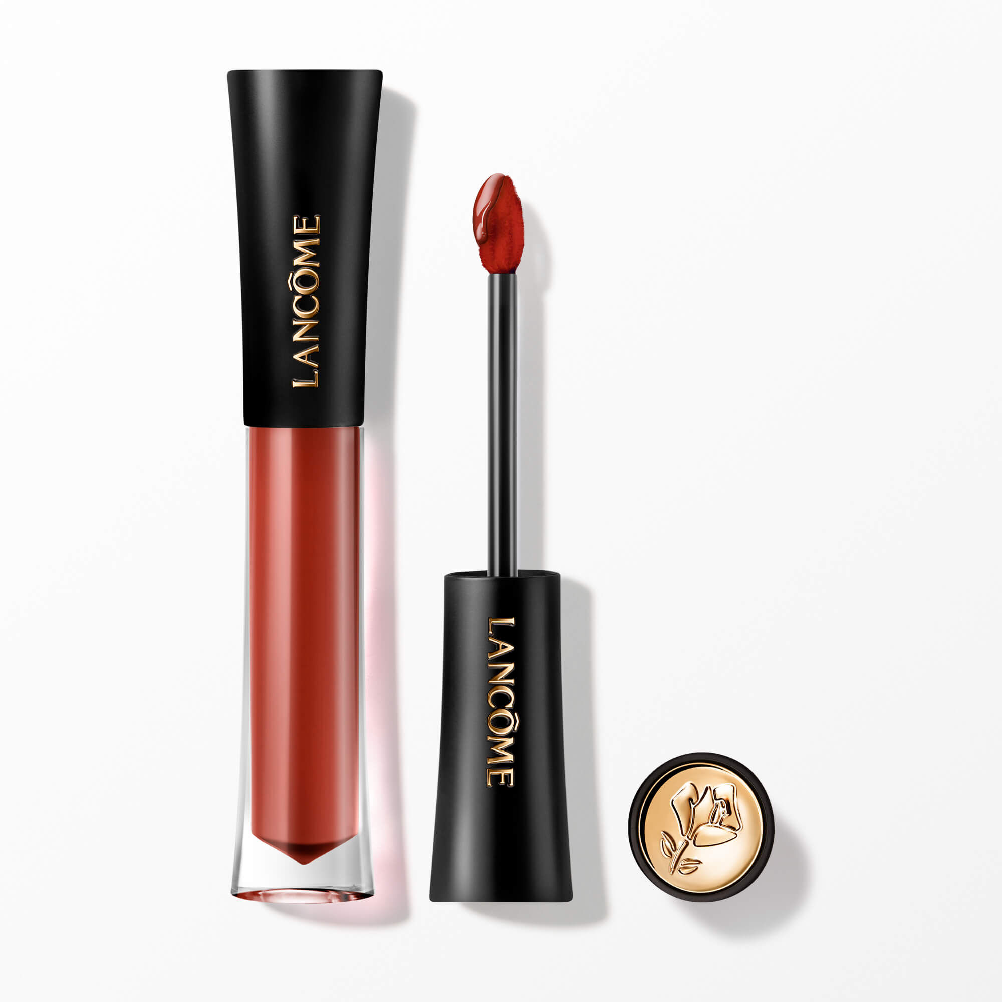 Lancôme - L'absolu Rouge Glasur-tintation - 710 brickfast in bed