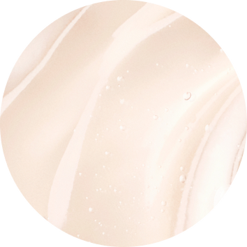 Sanfte, hellbeige Marmorierung mit feinen Wassertropfen, die eine elegante und moderne Asthetik vermitteln.