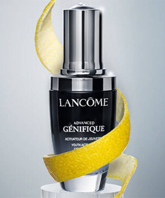 Advanced Genifique Hautpflege mit Zitronenschale