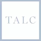 Ein großer Button mit der Aufschrift Talc (Inhaltsstoff)