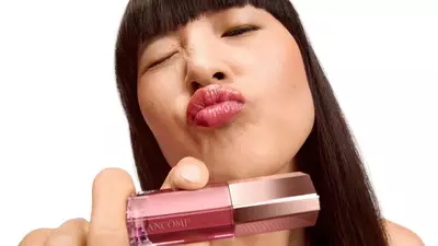 Lipgloss-Schonheitsbild fur Lancome