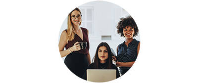 3 Frauen im Buro