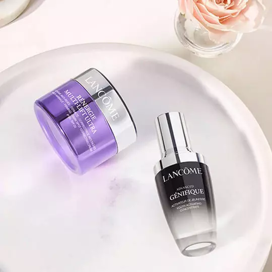 Lancome Produkte im Bad