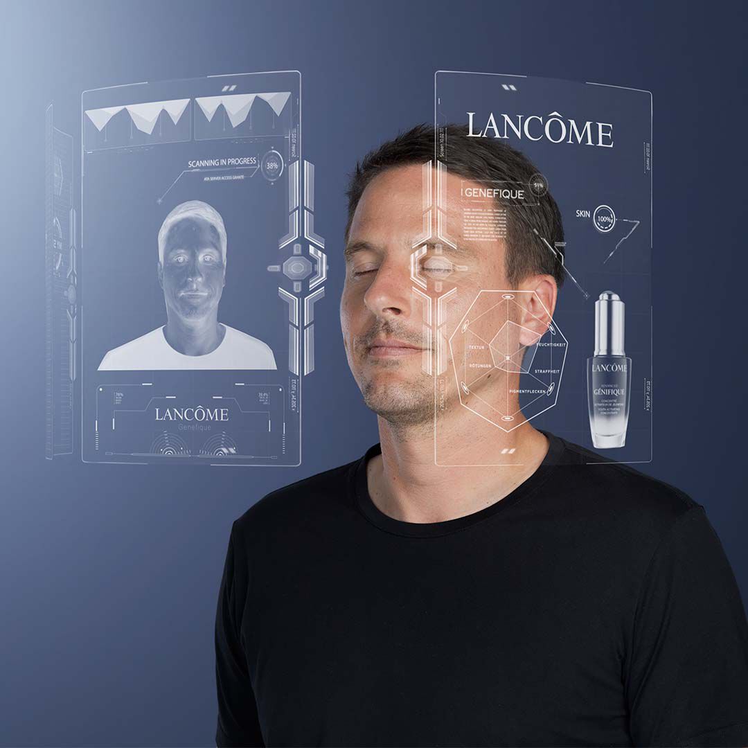 Hautscan Mann