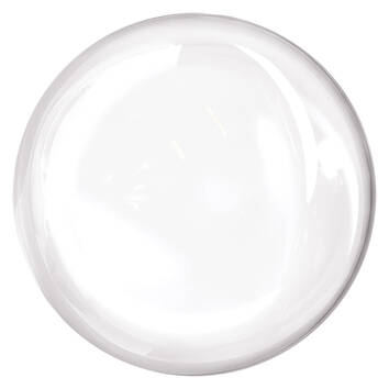 Makroaufnahme einer transparenten, reinen Gel-Textur in Kugelform, die X-Peptid-Serum symbolisiert