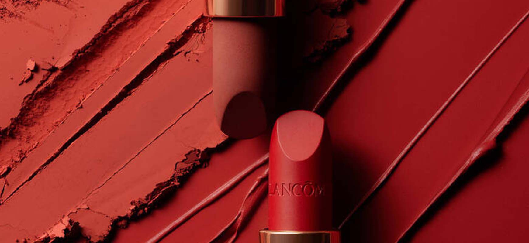 Zwei L'Absolu Rouge Inti-Matte Lippenstifte