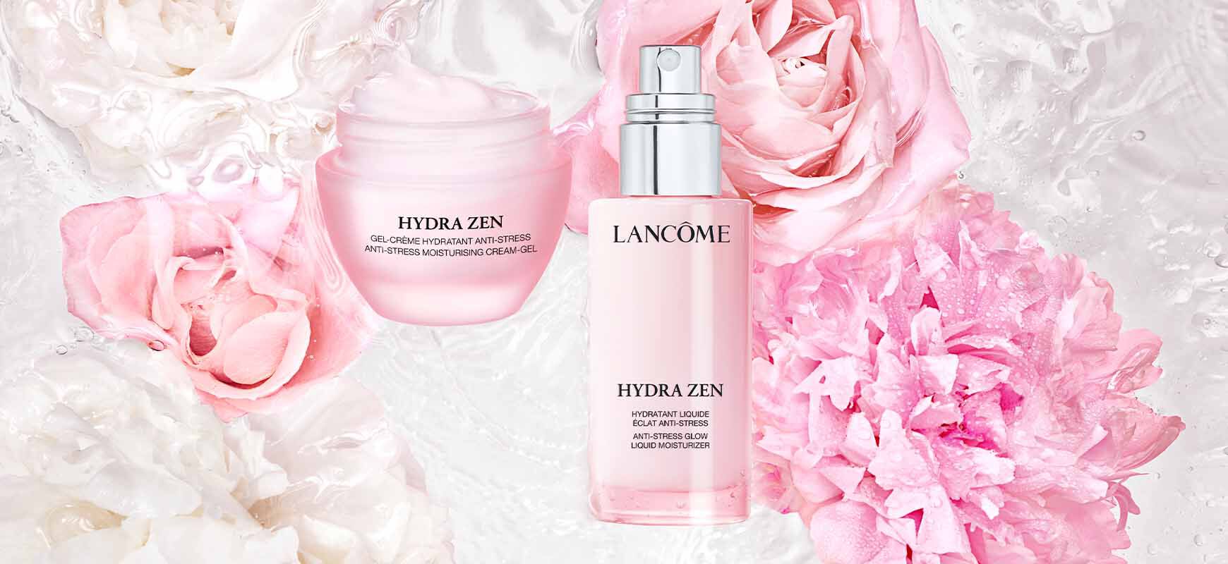 Lancome Hydra Zen Rosenprodukte