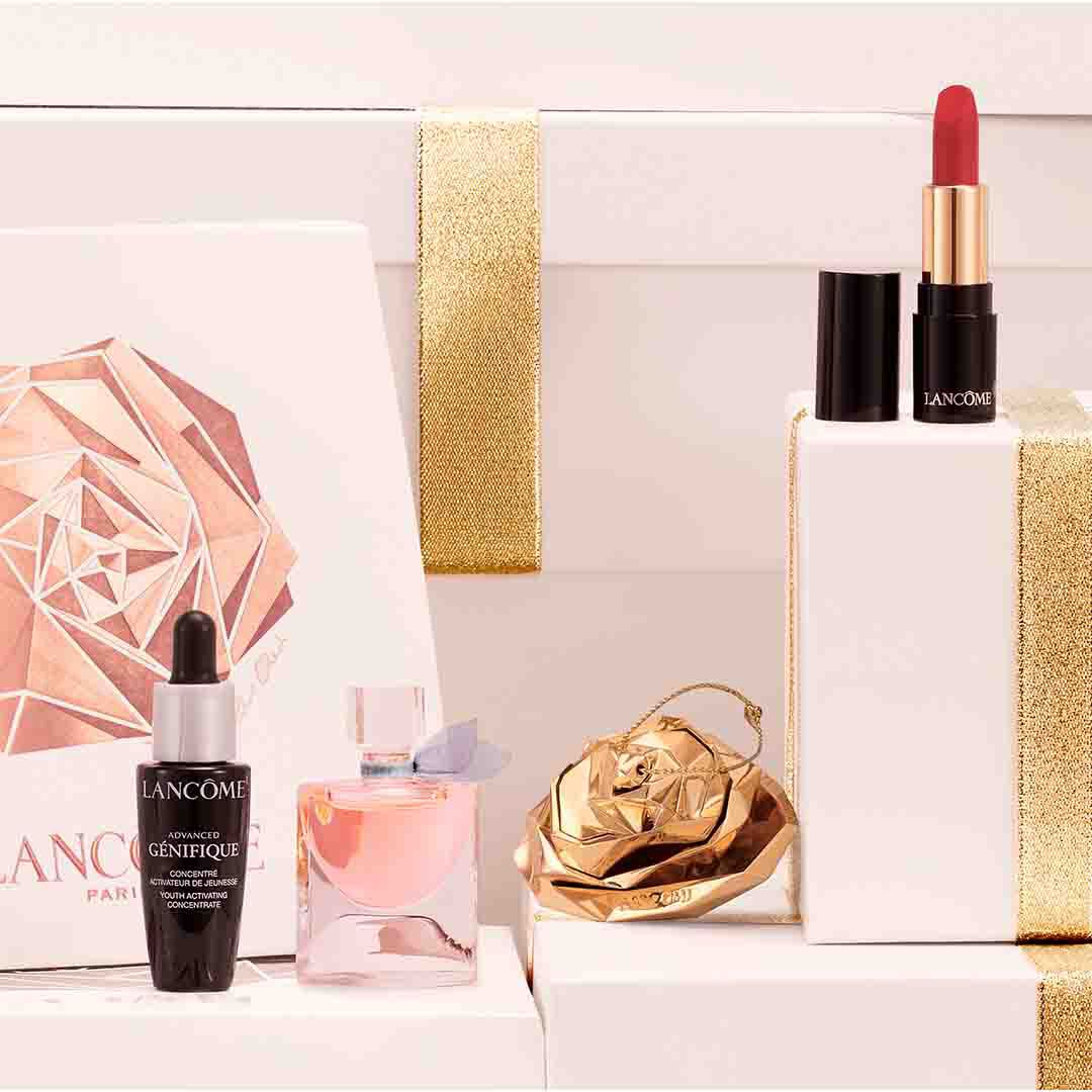 Lancome Produkte auf Geschenken