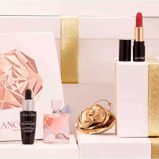 Lancome Produkte auf Geschenken
