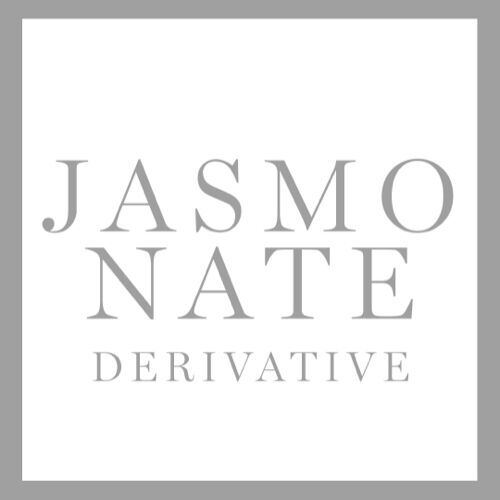 Ein großer Button mit der Aufschrift Jasmonate Derivater (Inhaltsstoff)