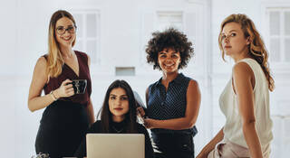 Eine Gruppe von Frauen