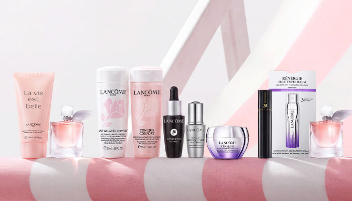 Lancome Banner: French Days – 10 Luxus-Miniaturen gratis ab 89 € mit dem Code FRENCHDAYS