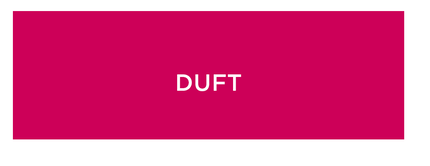 Rosa Hintergrund mit dem Wort "DUFT" in weißer Schrift.