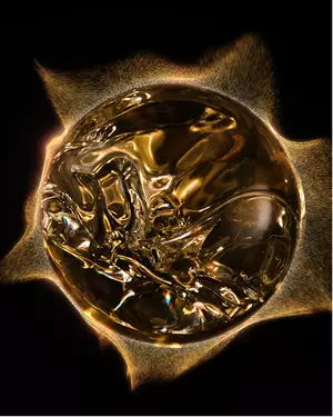 Illustration des Blackbiosis Wirkstoffs von Lancome
