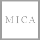Ein großer Button mit der Aufschrift Mica (Inhaltsstoff)