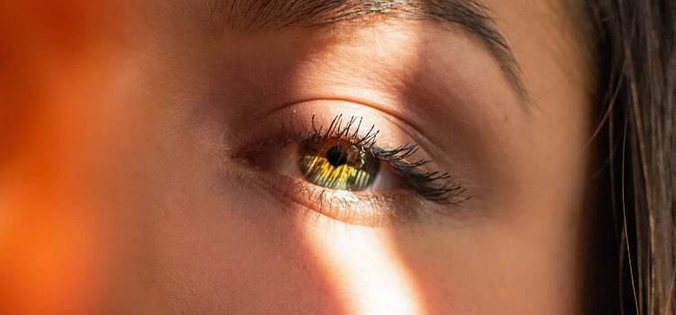 Frau Auge
