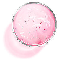 Ansicht von oben auf einen offenen Tiegel mit Niacinamid