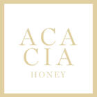 Ein großer Button mit der Aufschrift Acacia Honey (Inhaltsstoff)