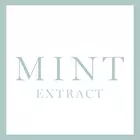 Ein großer Button mit der Aufschrift Mint (Inhaltsstoff)