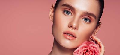 Lancome-Model naturlich geschminkt.