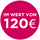 Im Wert von 120e