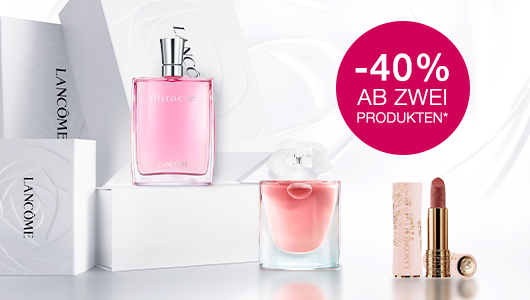 Outlet Produkte bei Lancome, bis zu 40 Prozent Rabatt