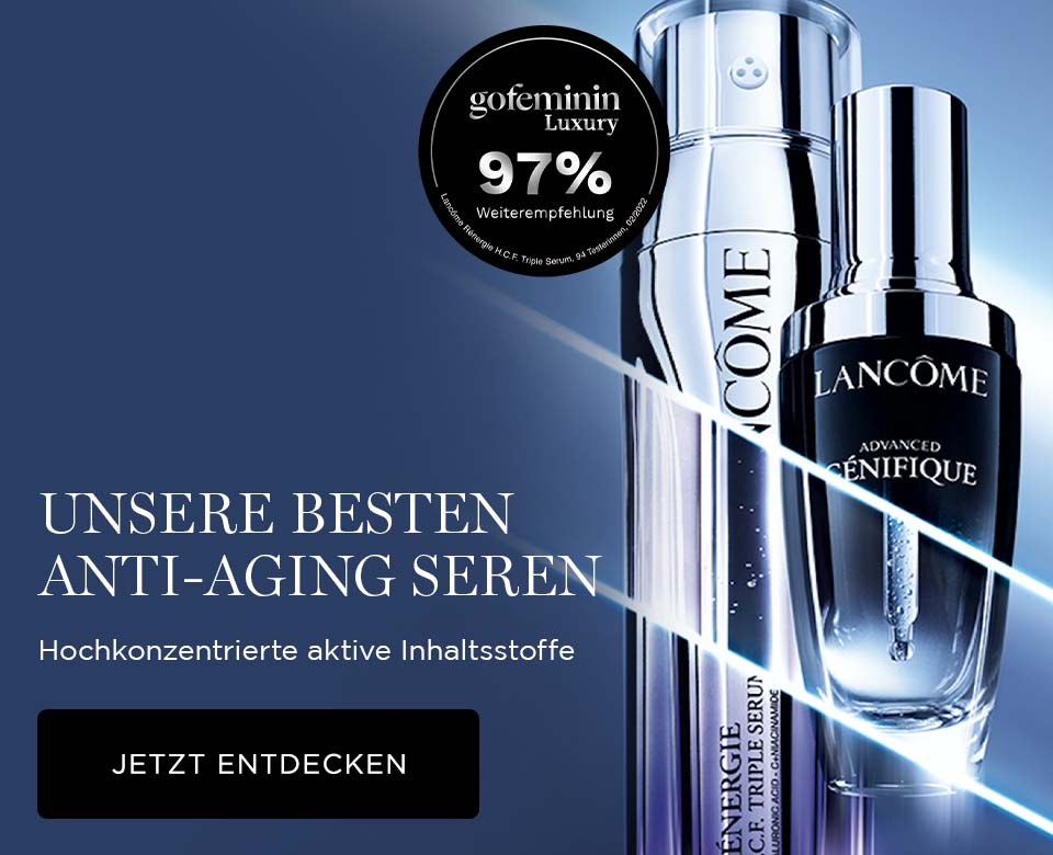 UNSERE BESTEN ANTI-AGING SEREN: Hochkonzentrierte aktive Inhaltsstoffe