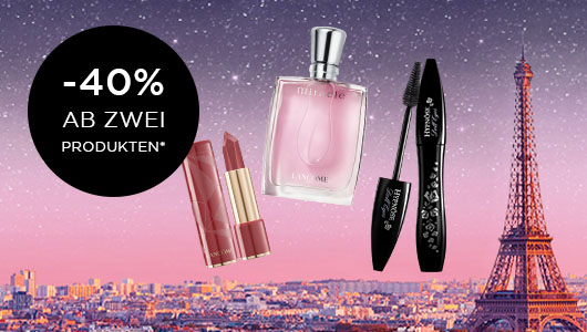 Outlet Produkte bei Lancome, bis zu 40 Prozent Rabatt