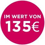 Im Wert von 135€