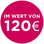 Im Wert von 120e