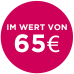 Im Wert von 65€