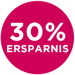 30% Ersparnis
